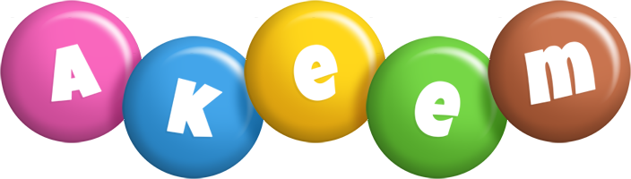 Akeem candy logo