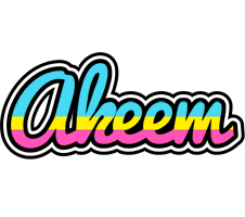 Akeem circus logo