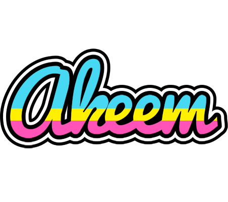Akeem circus logo