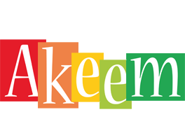 Akeem colors logo