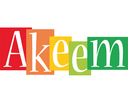 Akeem colors logo