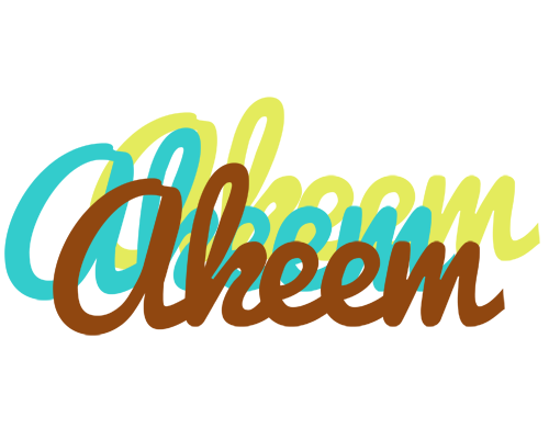 Akeem cupcake logo