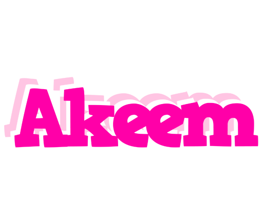 Akeem dancing logo