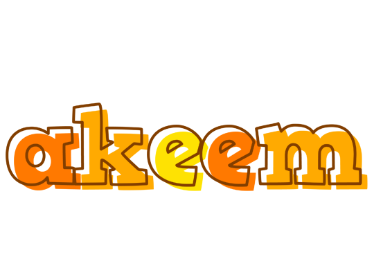 Akeem desert logo