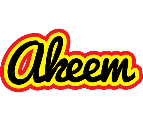 Akeem flaming logo
