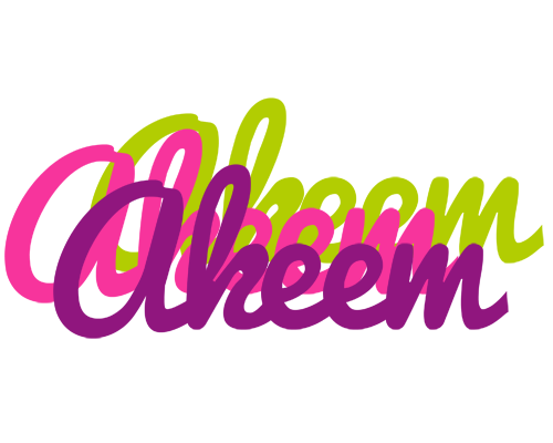 Akeem flowers logo