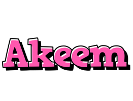 Akeem girlish logo