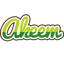 Akeem golfing logo
