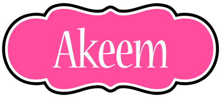 Akeem invitation logo