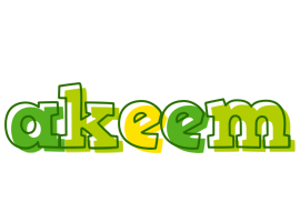Akeem juice logo