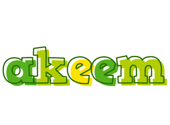 Akeem juice logo
