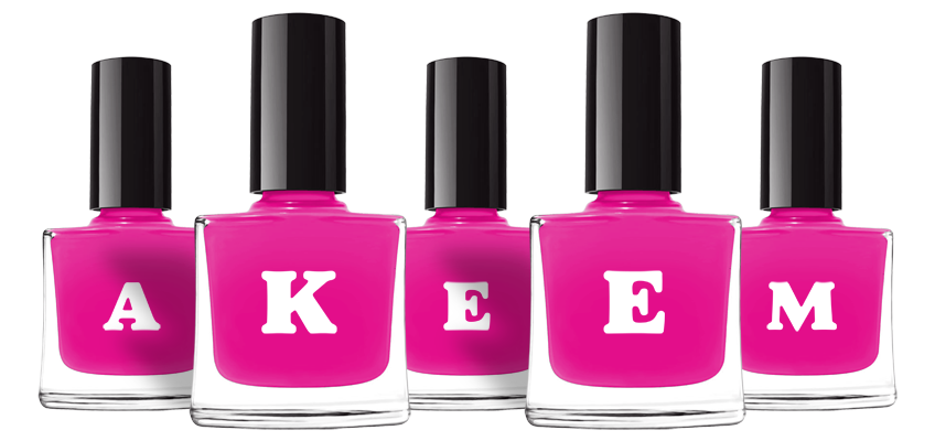 Akeem nails logo