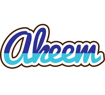 Akeem raining logo