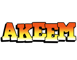 Akeem sunset logo