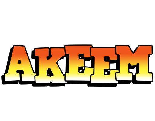 Akeem sunset logo