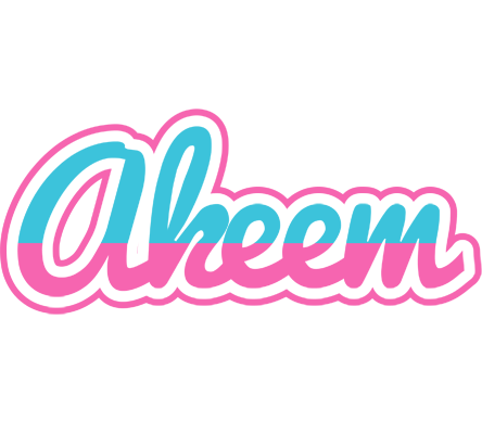 Akeem woman logo