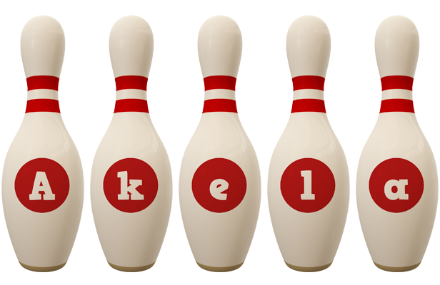 Akela bowling-pin logo
