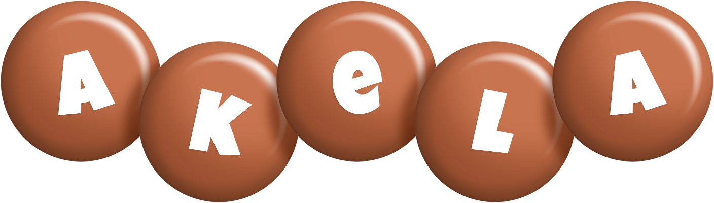 Akela candy-brown logo