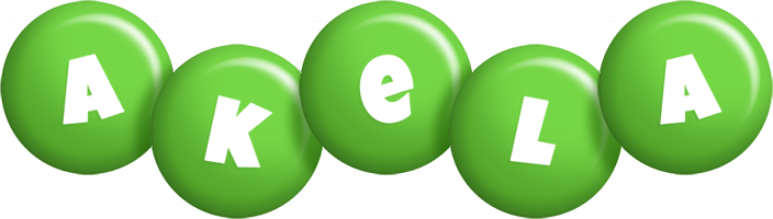 Akela candy-green logo