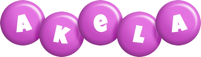 Akela candy-purple logo