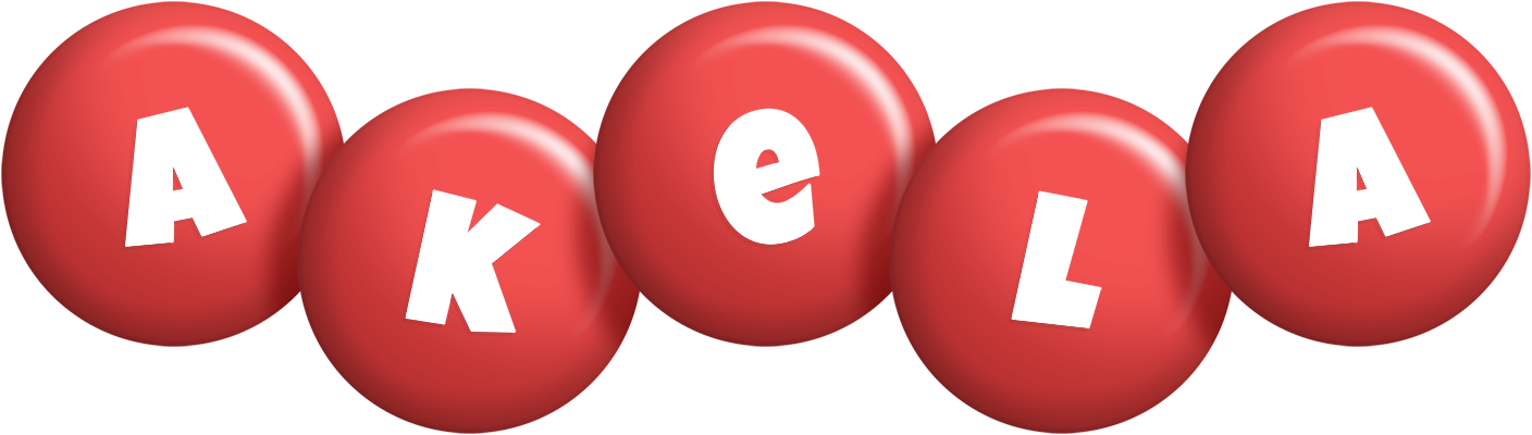 Akela candy-red logo
