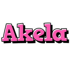 Akela girlish logo