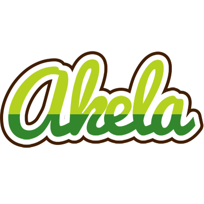 Akela golfing logo