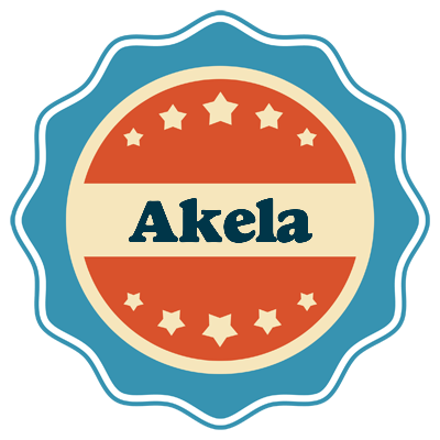 Akela labels logo