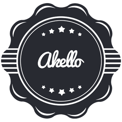 Akello badge logo