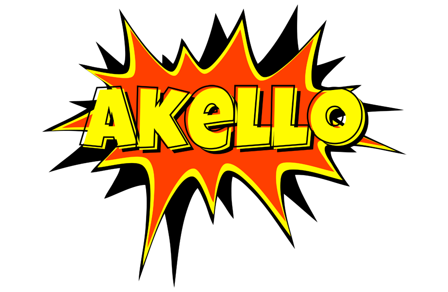 Akello bazinga logo