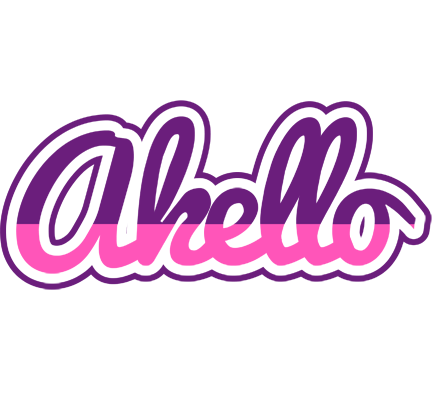 Akello cheerful logo