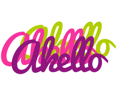 Akello flowers logo