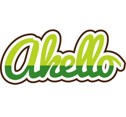 Akello golfing logo