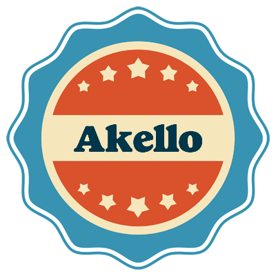 Akello labels logo