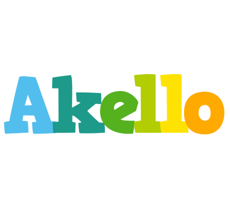 Akello rainbows logo