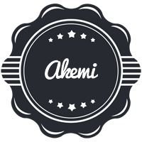 Akemi badge logo