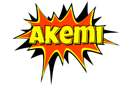 Akemi bazinga logo