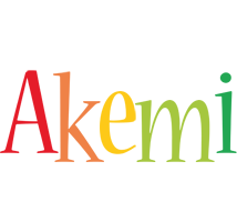 Akemi birthday logo