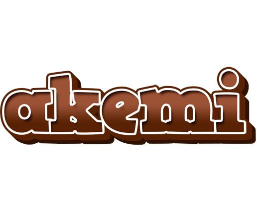 Akemi brownie logo