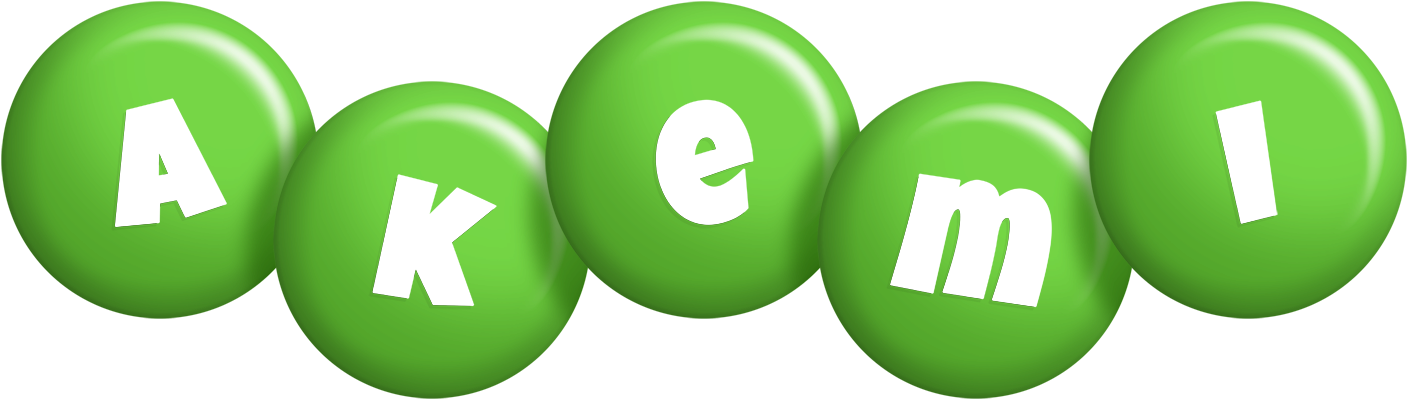 Akemi candy-green logo