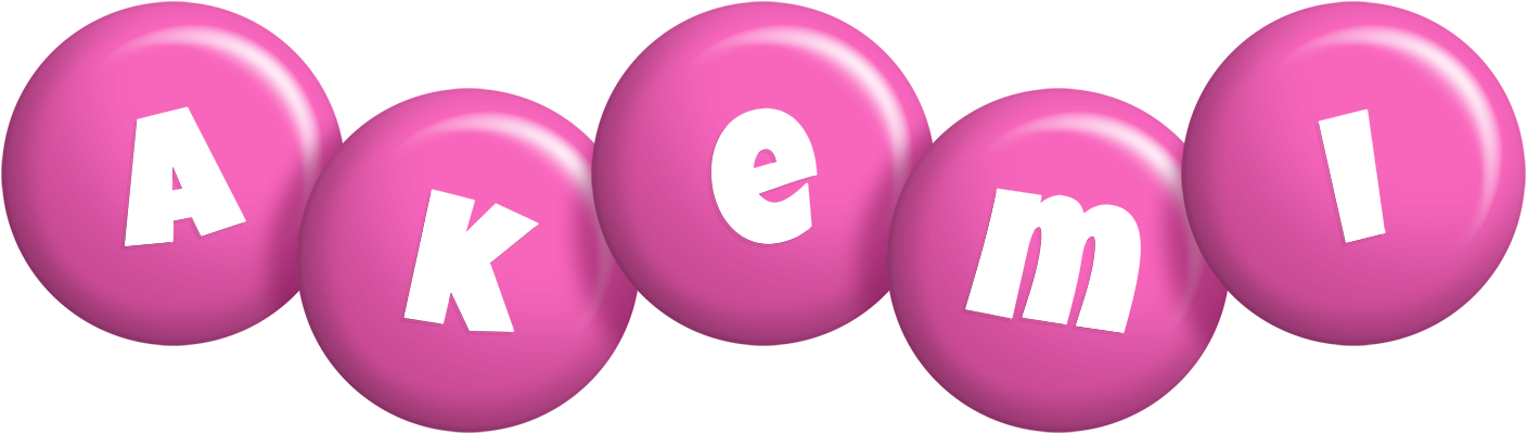 Akemi candy-pink logo
