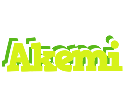 Akemi citrus logo