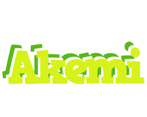 Akemi citrus logo
