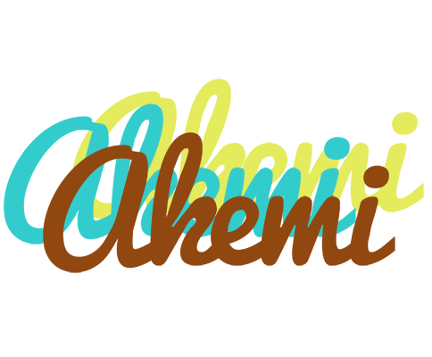 Akemi cupcake logo