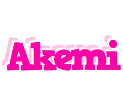 Akemi dancing logo