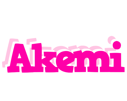 Akemi dancing logo