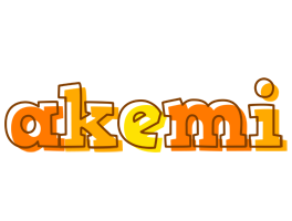 Akemi desert logo