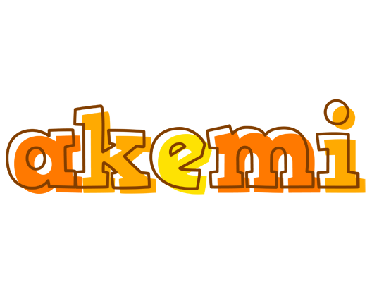 Akemi desert logo