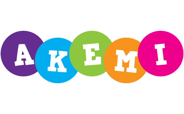 Akemi happy logo