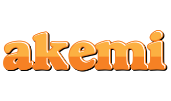 Akemi orange logo